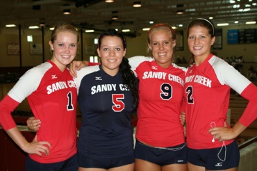 Sandy Creek 2008 volleyball seniors